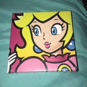 Mario Cart Princess Peach Canvas Art